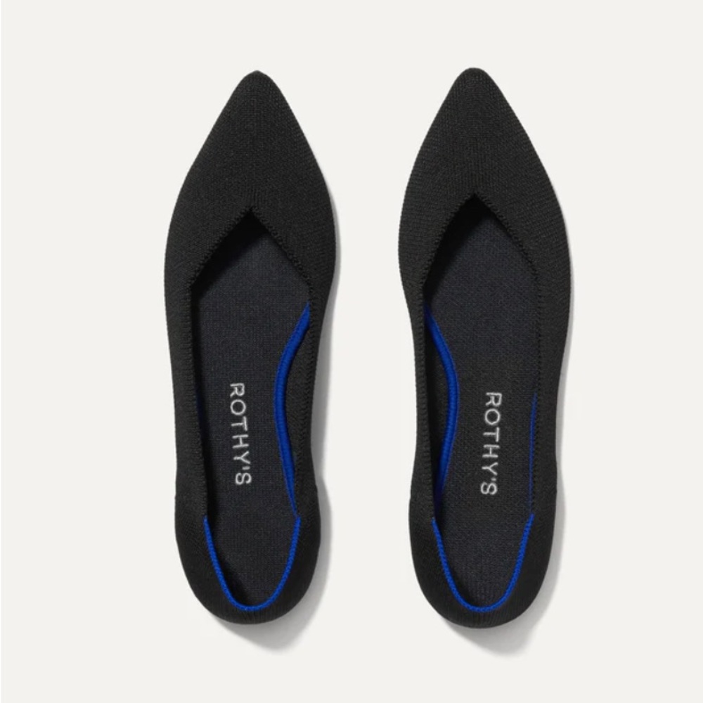 Rothy’s the point black size 10